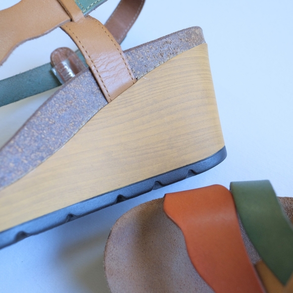 Wanda Panda Genuine Leather Sandals, Size 38 *Made in Spain - Picture 6 of 9